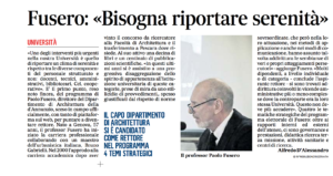 Paolo Fusero Il Messaggero 29.03.17